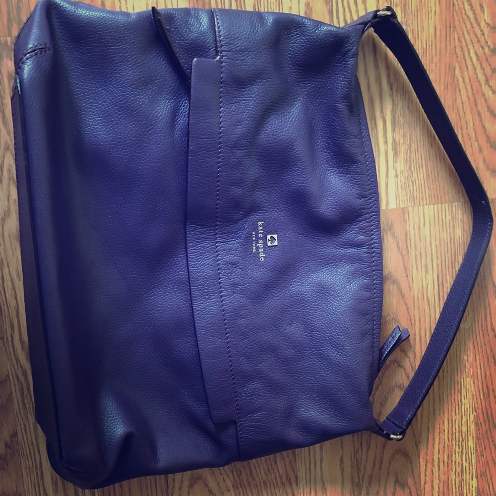 Kate Spade purple shoulder purse